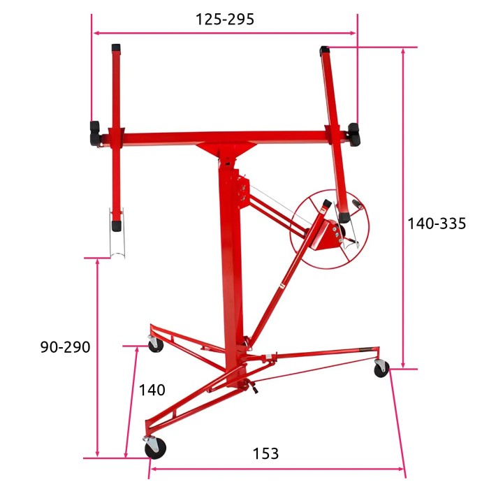 Gyproc lift / platenlift huren 3