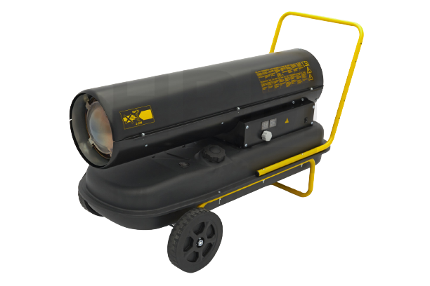 Diesel Warmtekanon huren 50kW 2